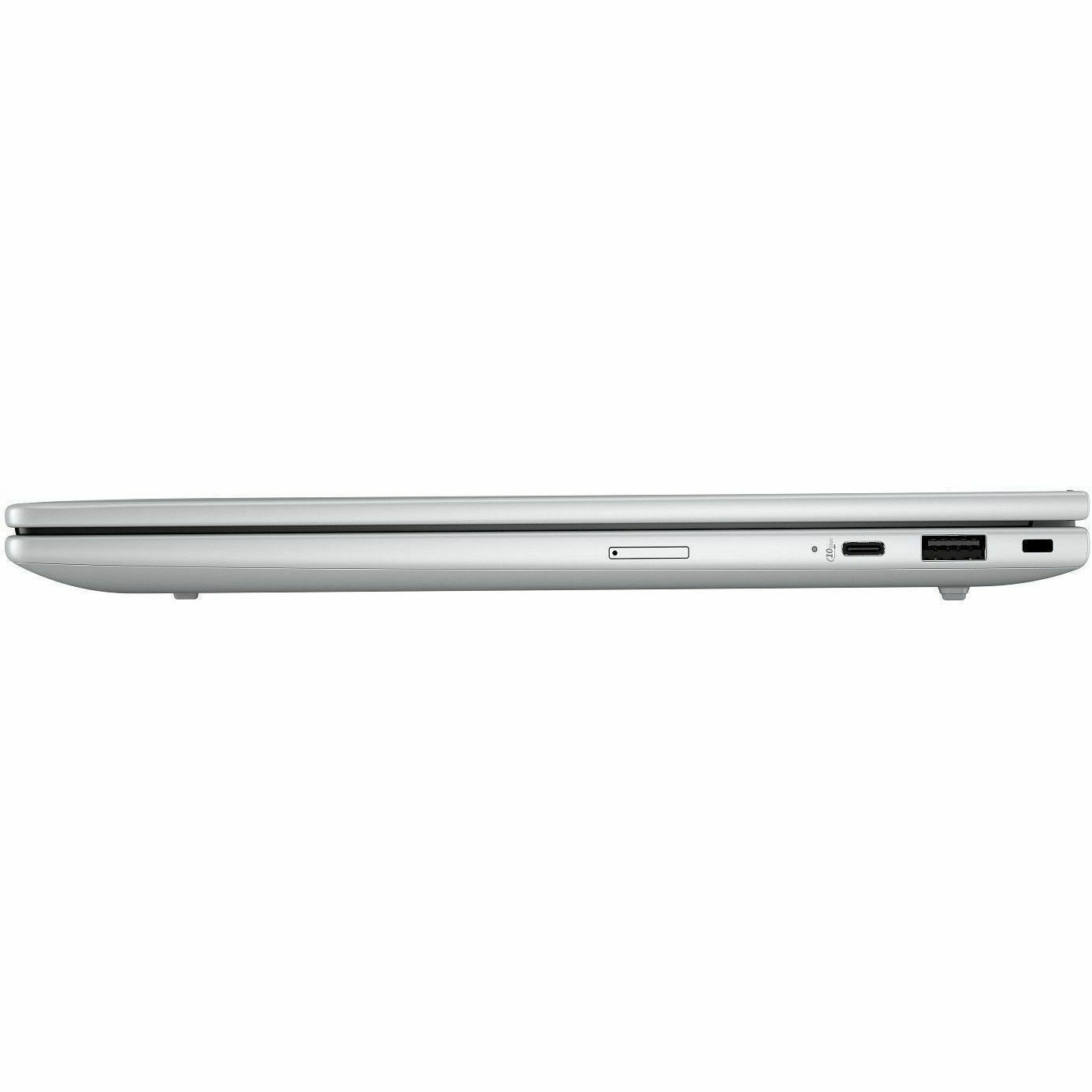 HP EliteBook 8 G1i 13.3" Notebook - WUXGA - Intel Core Ultra 7 255U - 32 GB - 512 GB SSD - Glacier Silver