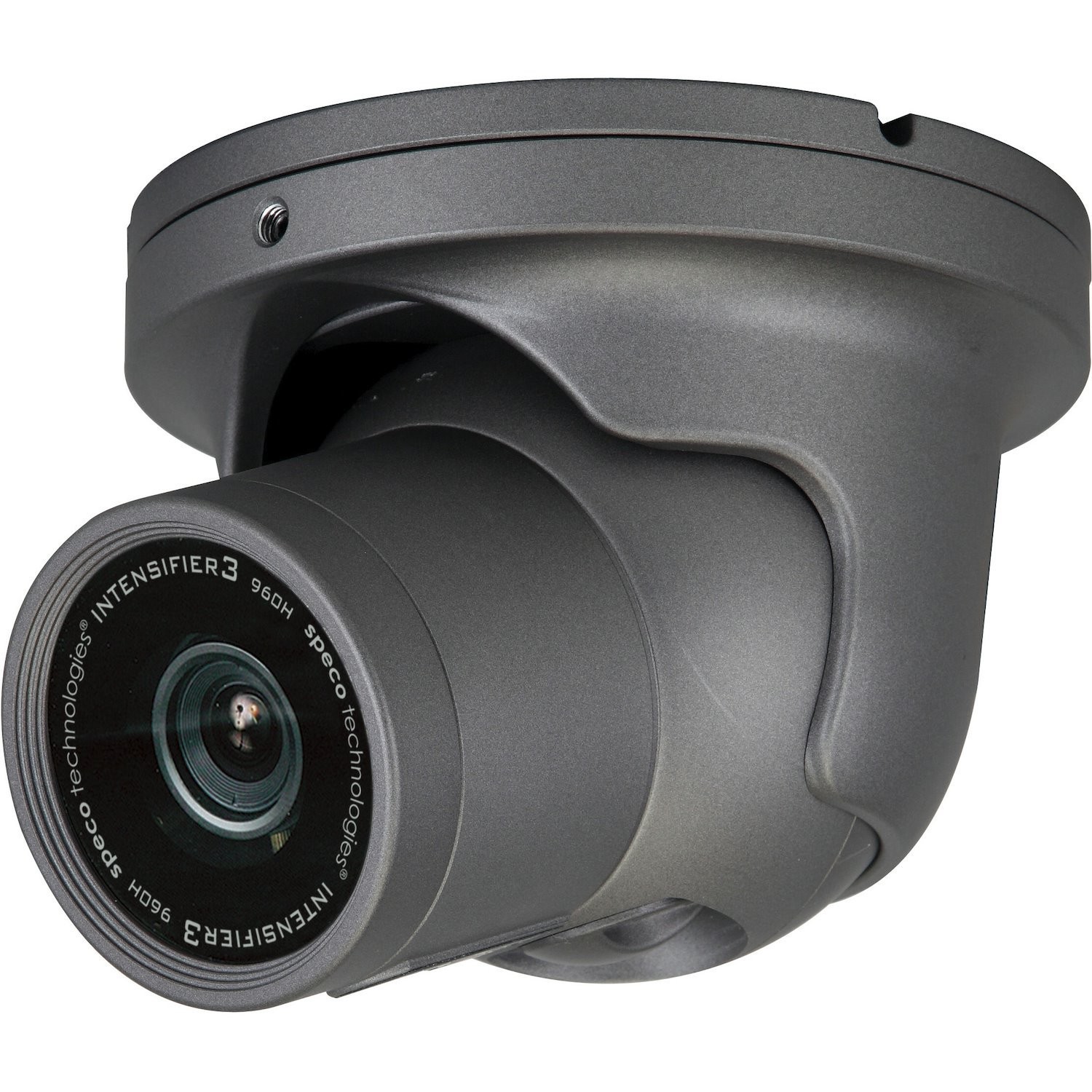 Speco Intensifier3 HTINTD8H Surveillance Camera - Color, Monochrome - Dome - Dark Gray
