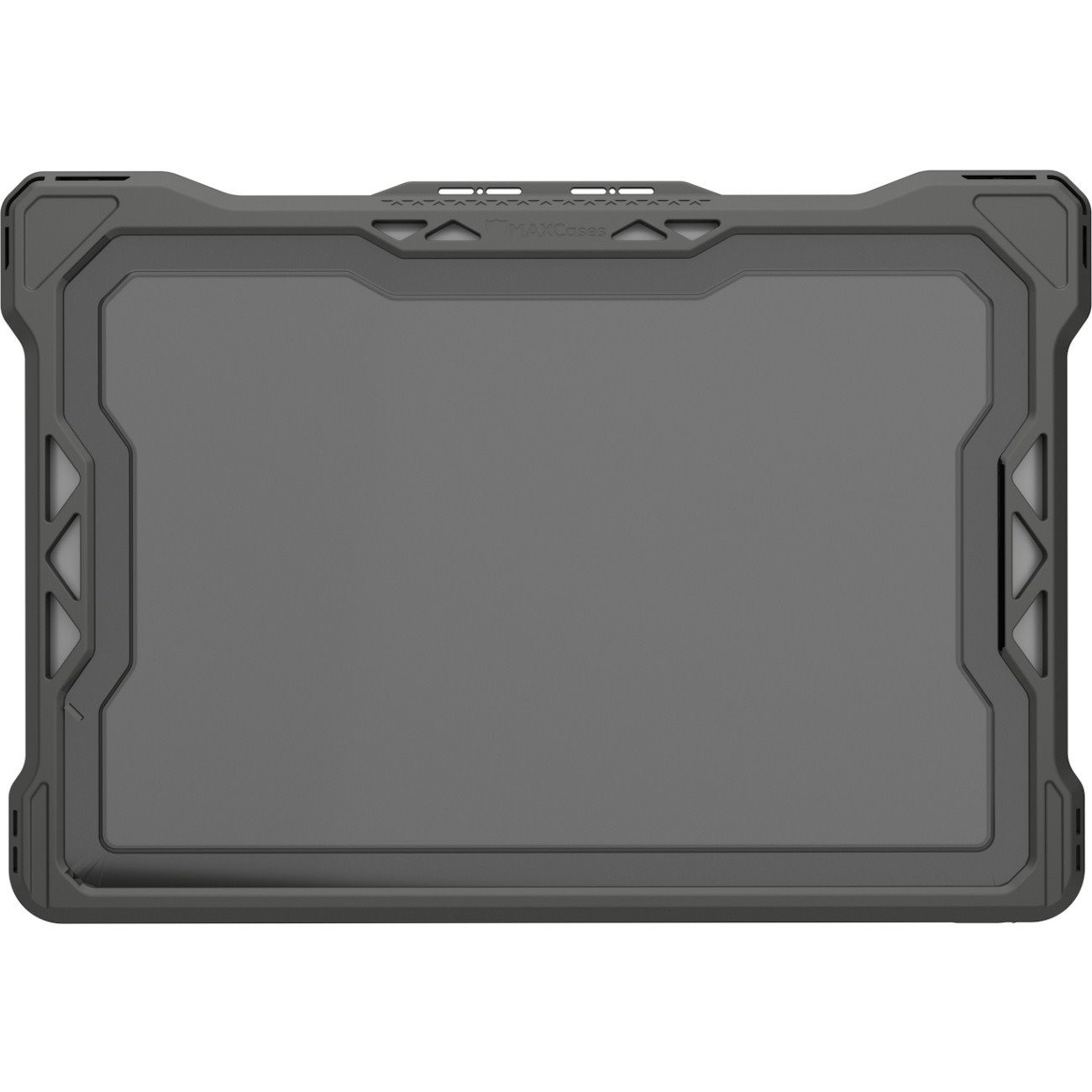 MAXCases Extreme Shell-F Slide Case for HP Chromebook G9 and G8 Clamshell 11.6" (Gray/Clear)
