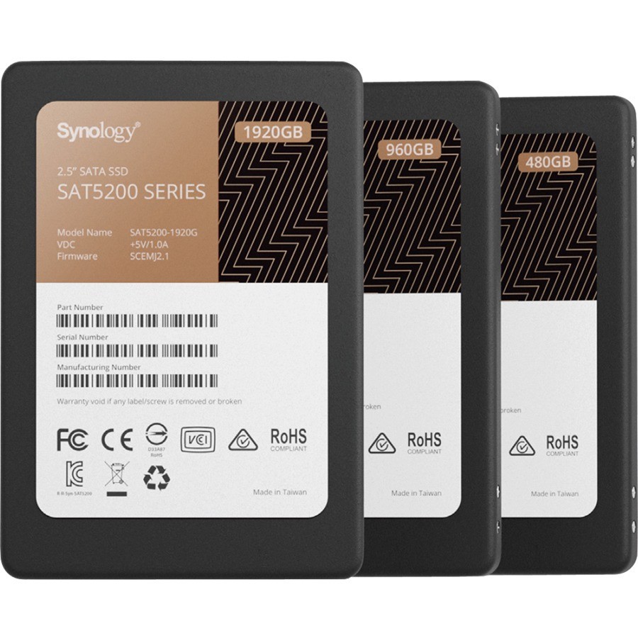 Synology SAT5200-1920G 1.92 TB Solid State Drive - 2.5" Internal - SATA (SATA/600)