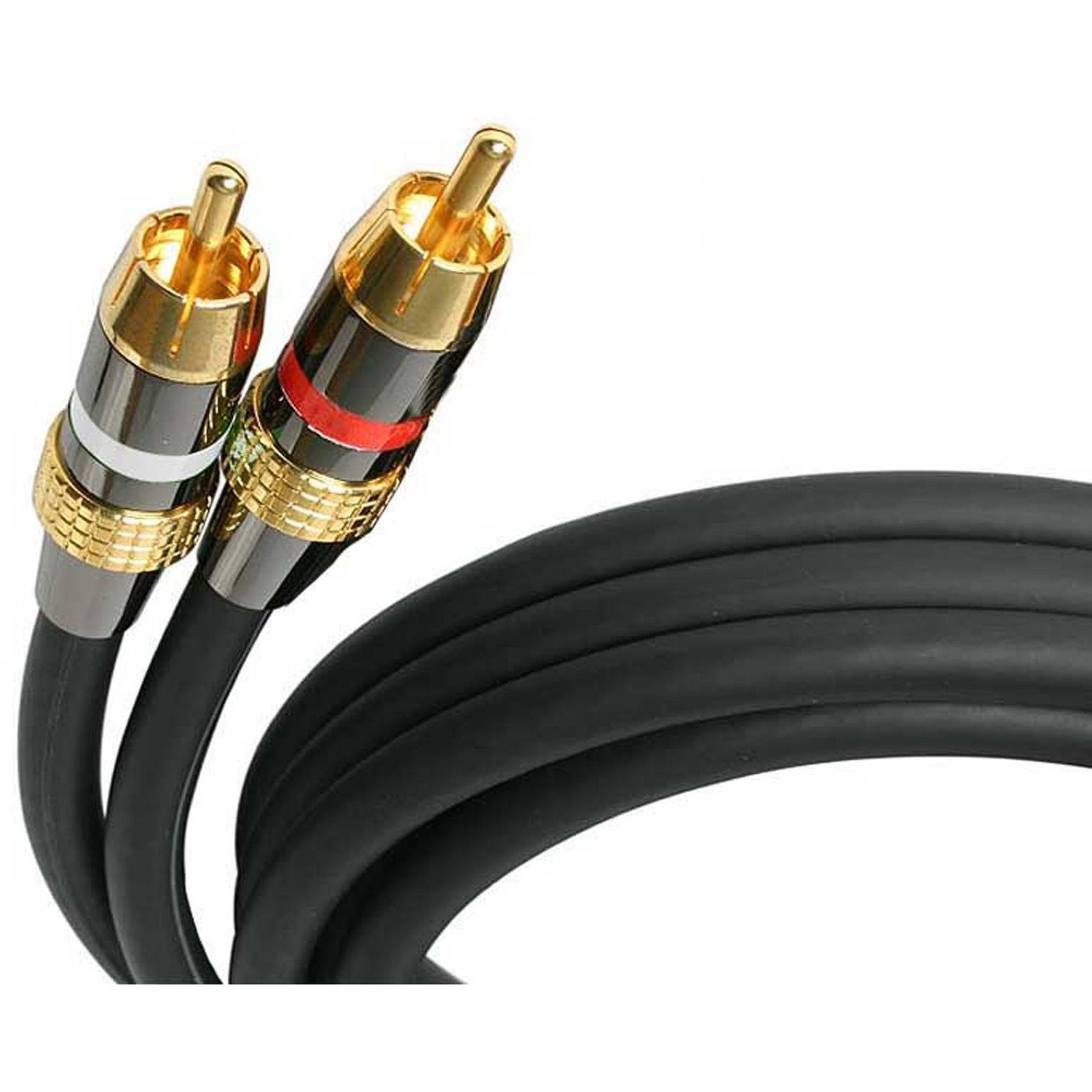 StarTech.com Premium Audio Cable - 30ft - 2 x RCA, 2 x RCA - Audio Cable External - Black