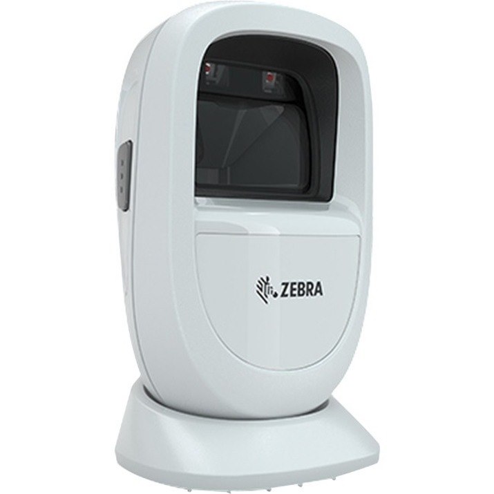 Zebra DS9308 Retail, Hospitality, Transportation Desktop Barcode Scanner Kit - Cable Connectivity - Alpine White
