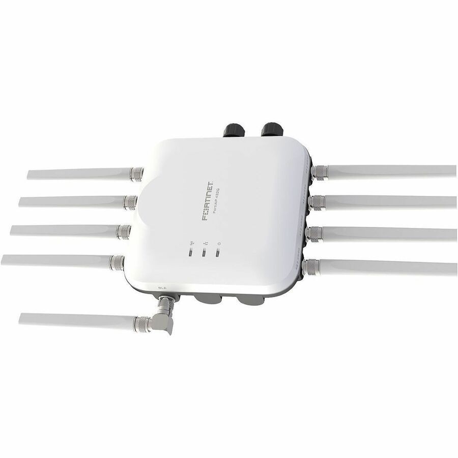 Fortinet FortiAP FAP-432G Tri Band Wi-Fi 6E IEEE 802.11 a/b/e/g/h/i/j/k/n/r/v/ac/ax 8.16 Gbit/s Wireless Access Point - Indoor/Outdoor