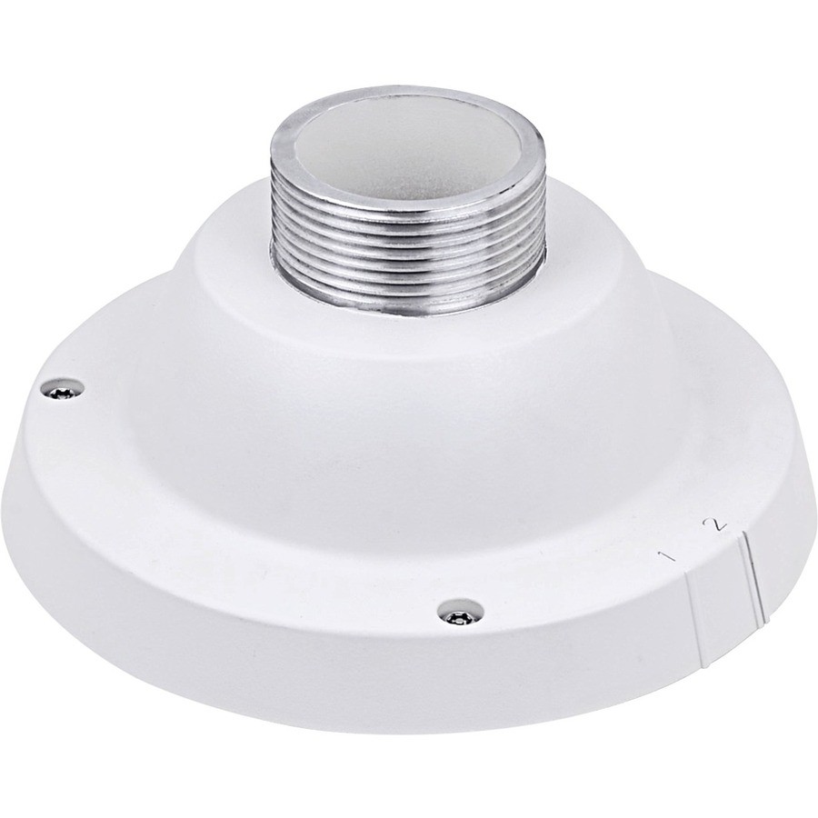 Vivotek AM-52A Mounting Adapter for Network Camera, Mounting Bracket, Pendant Pipe - White - TAA Compliant