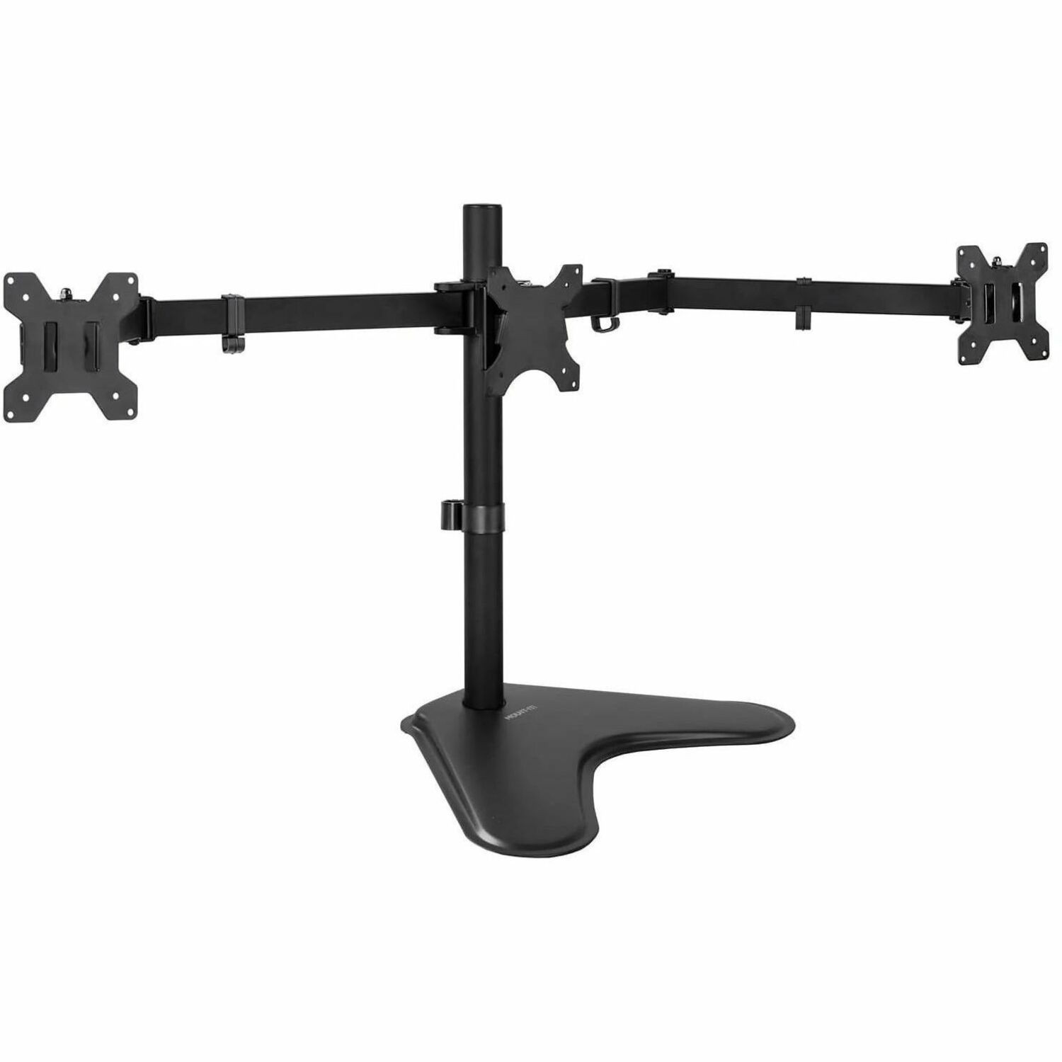 Mount-It! Triple Monitor Stand | 19" to 27" Screen Sizes