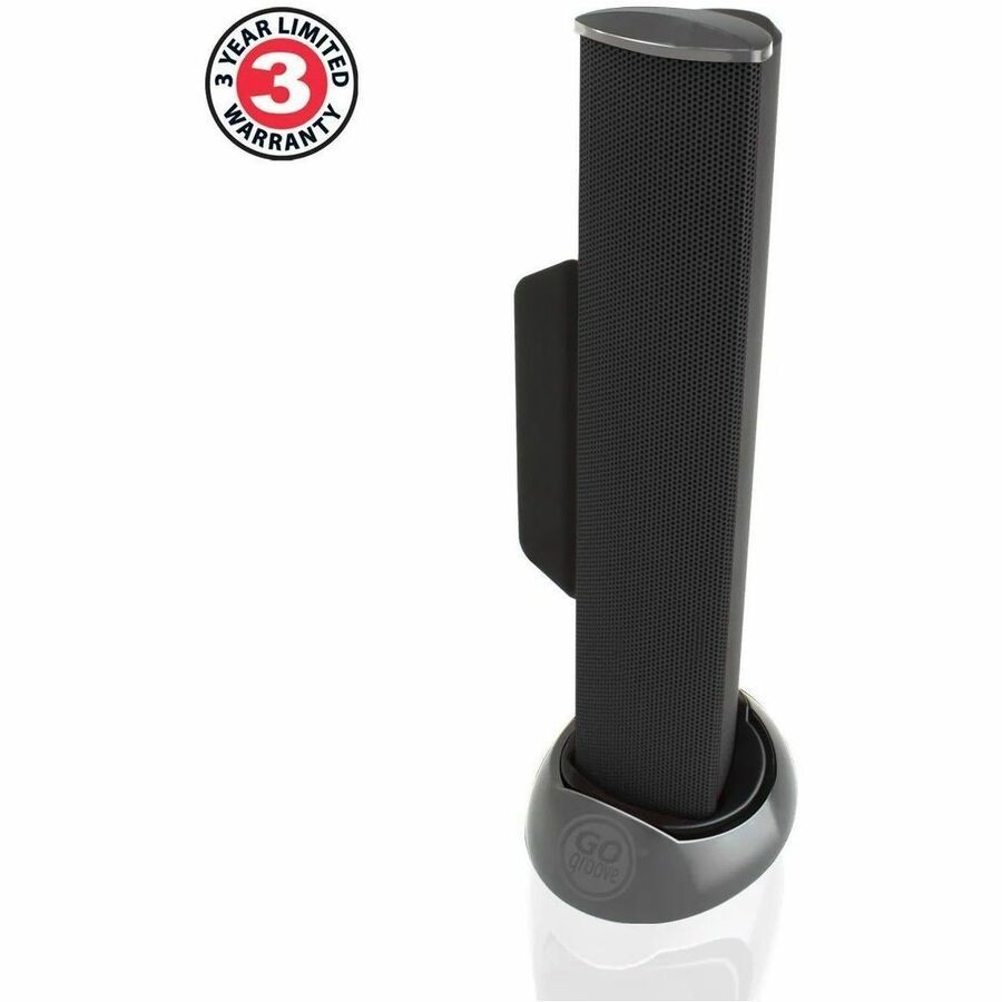 GOgroove SonaVERSE 2.0 Portable Speaker System - 2 W RMS - Black