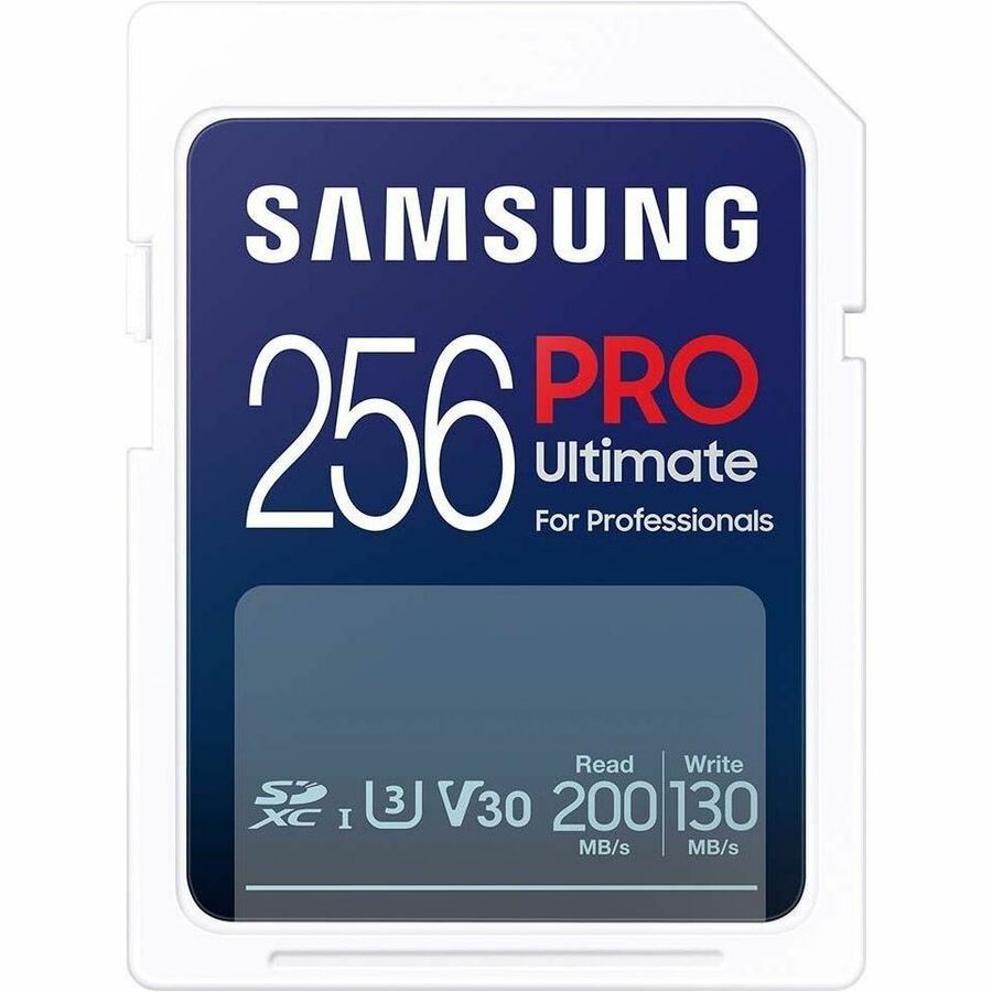 Samsung PRO Ultimate 256 GB Class 10/UHS-I (U3) V30 SDXC - 1
