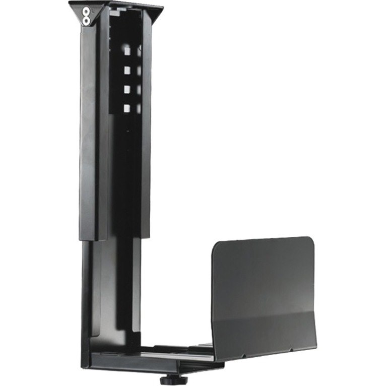 Newstar Under Desk PC Mount (Suitable PC Dimensions - Height: 39-54 cm / Width: 13-23 cm) - Black
