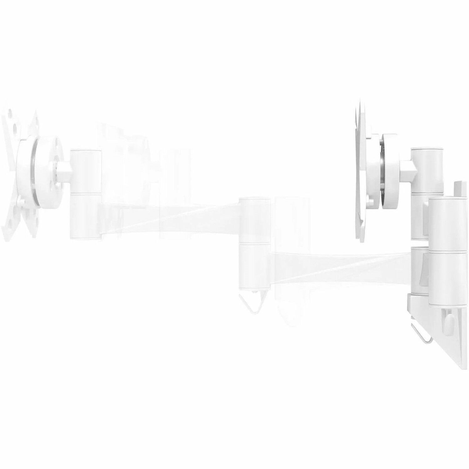 CTA Digital Wall Mount for Bar Code Scanner, iPad Air, iPad Pro, iPad Pro 11, Tablet - White - Landscape/Portrait