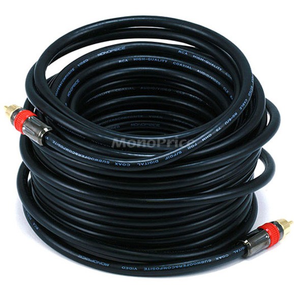 Monoprice Coaxial Audio/Video Rca CL2 Ra
