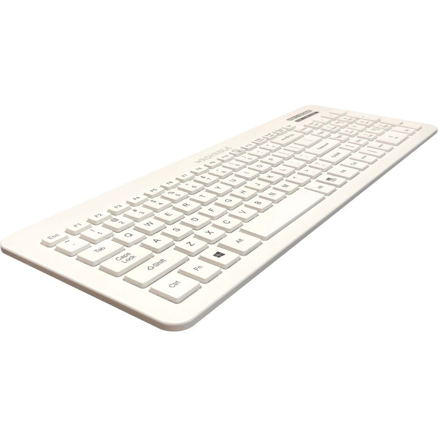 Man & Machine Very Cool Keyboard - Cable Connectivity - USB Interface - White