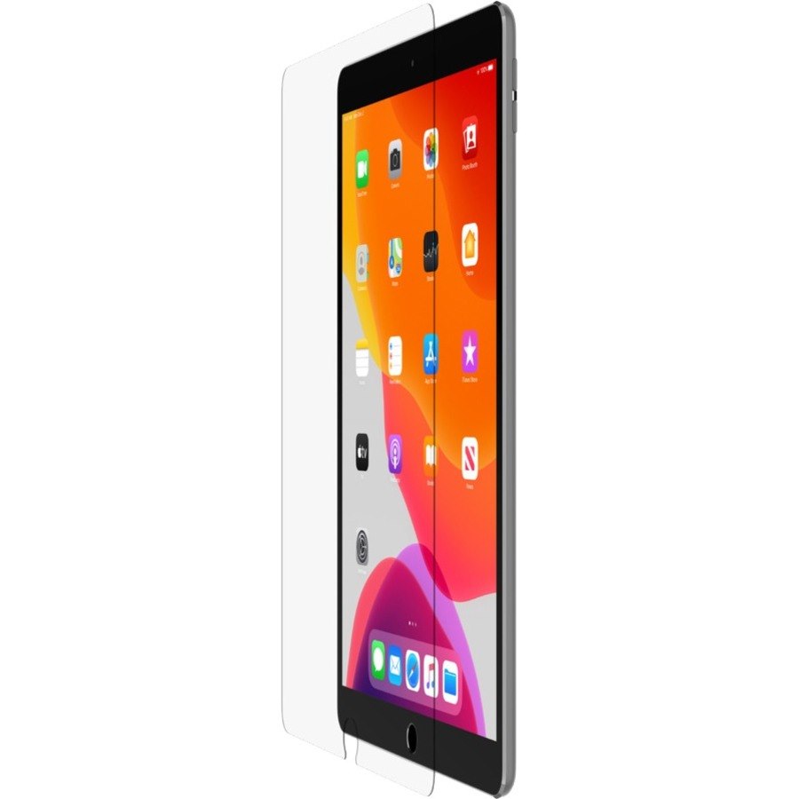 Belkin ScreenForce 9H Tempered Glass Screen Protector for iPad (7th Generation), iPad (8th Generation), iPad (9th Generation), iPad Pro - Transparent - 1