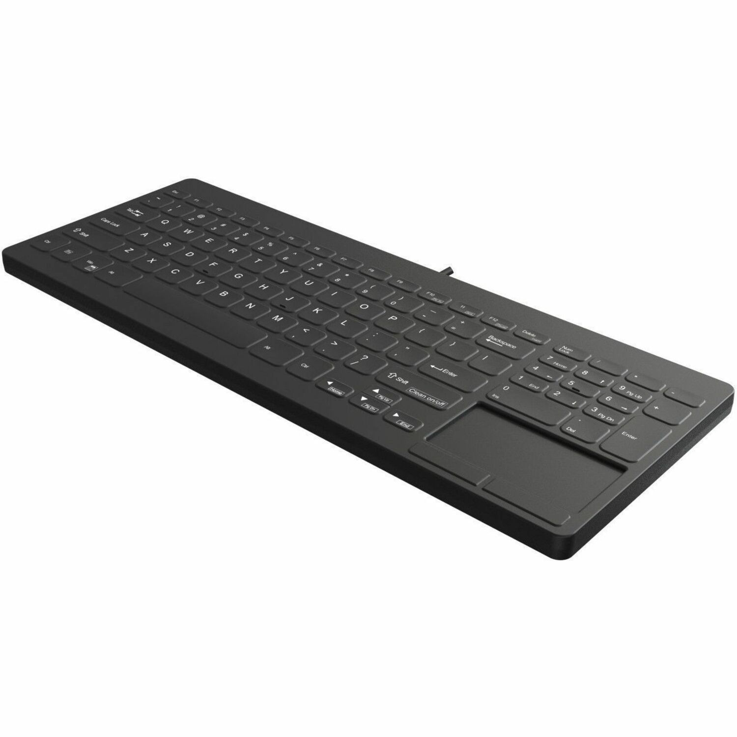 TG3 CK95: Medical Keyboard with Number Pad and Right Touchpad