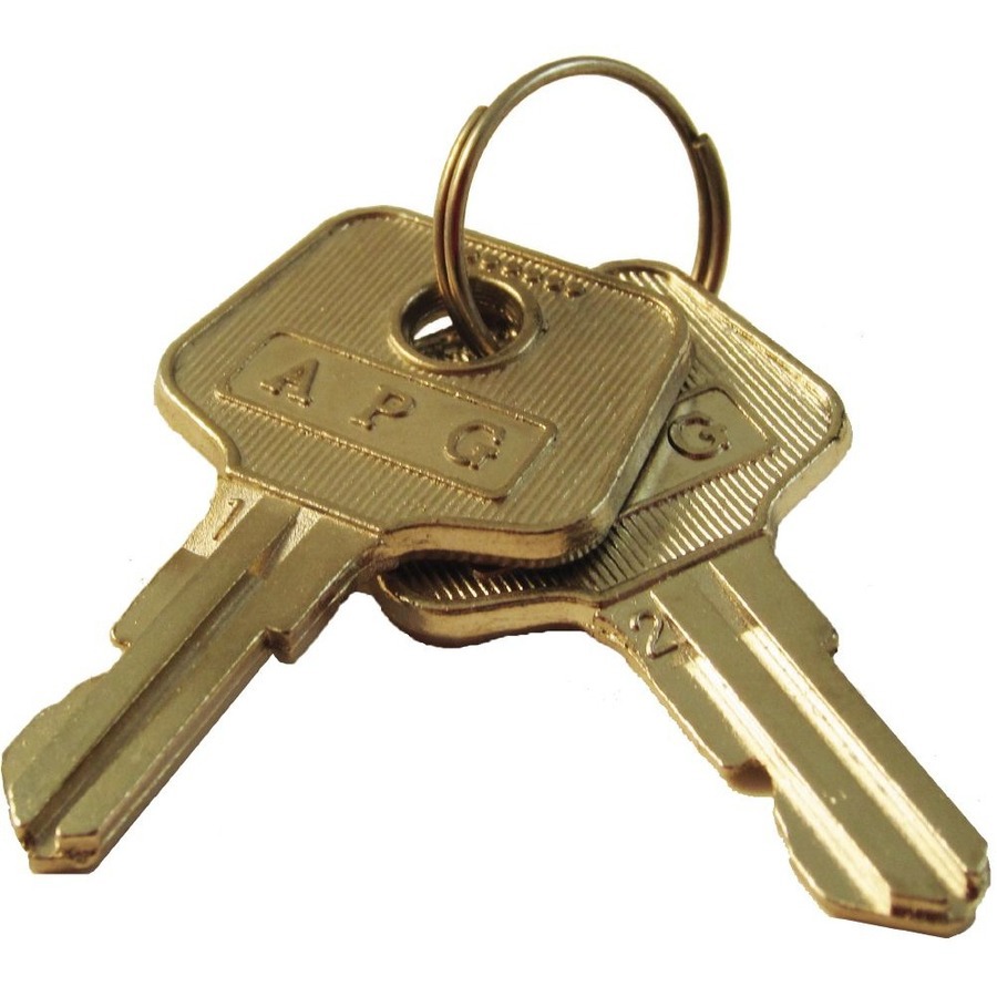 apg&reg; Vasario Series Cash Drawer Replacement Key| for 542 Code Locks | Set of 2 |