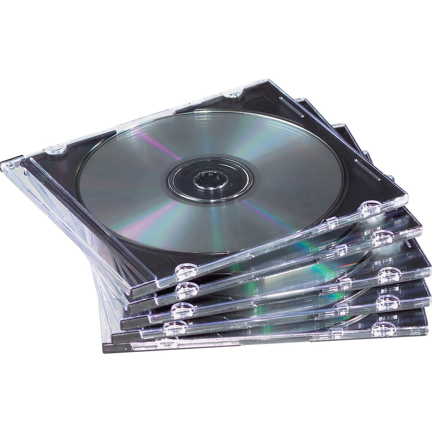 Fellowes Neato Slim Jewel Cases (100-Pack)