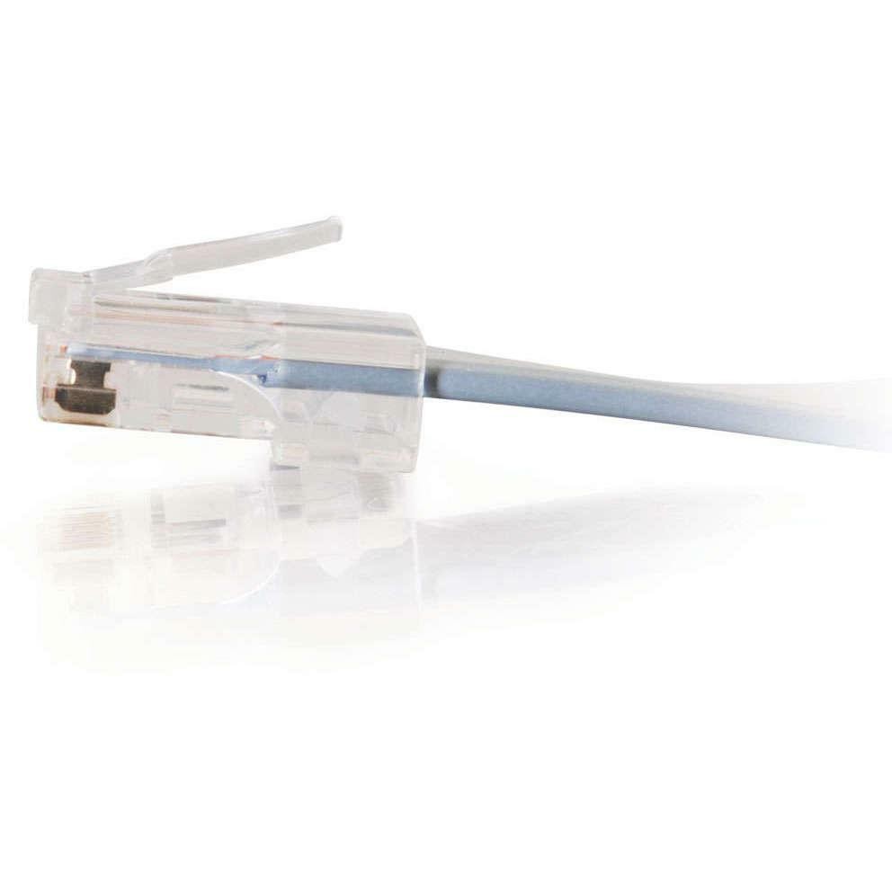 Cables To Go C2G Modular Straight Crossover Cable, RJ-45 8P8C, Silver, 25FT