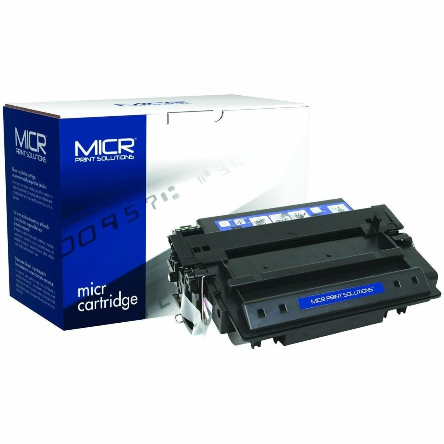 Clover Imaging Group Clover Electronics Q7551X Black High Yield Micr Toner Cartridge For HP