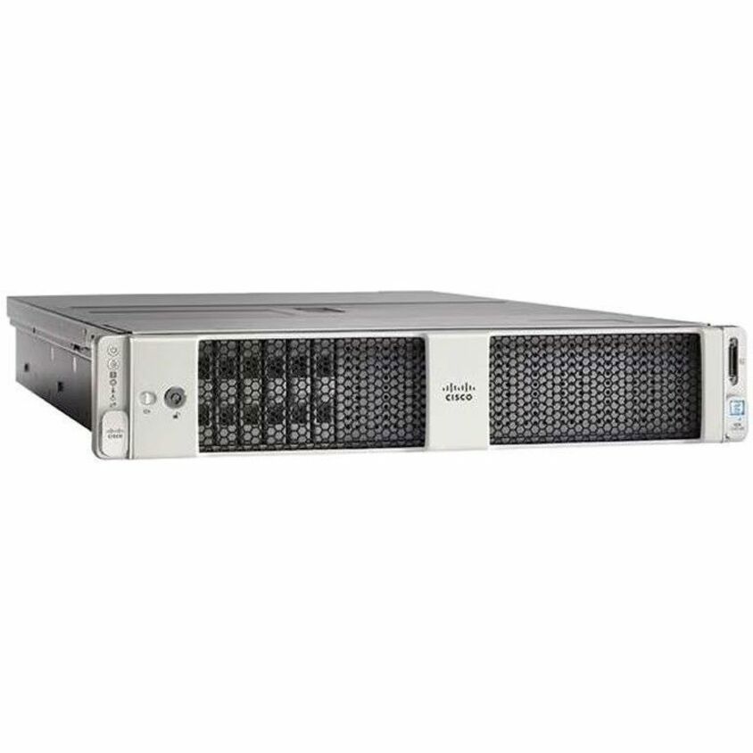 Cisco C240 M5 2U Rack Server - 2 Xeon Gold 5118 2.30 GHz - 384 GB RAM - 32.32 TB SSD - (2 x 960GB, 8 x 3.8TB) SSD Configuration - 12Gb/s SAS Controller