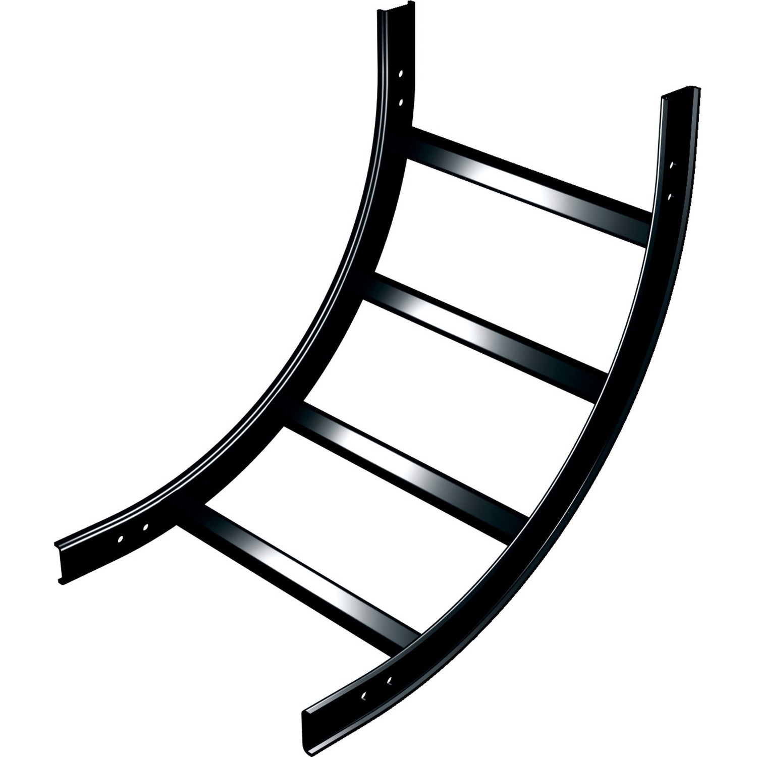 Middle Atlantic 90&deg; Vertical Inside Ladder Bend - 12 in Wide