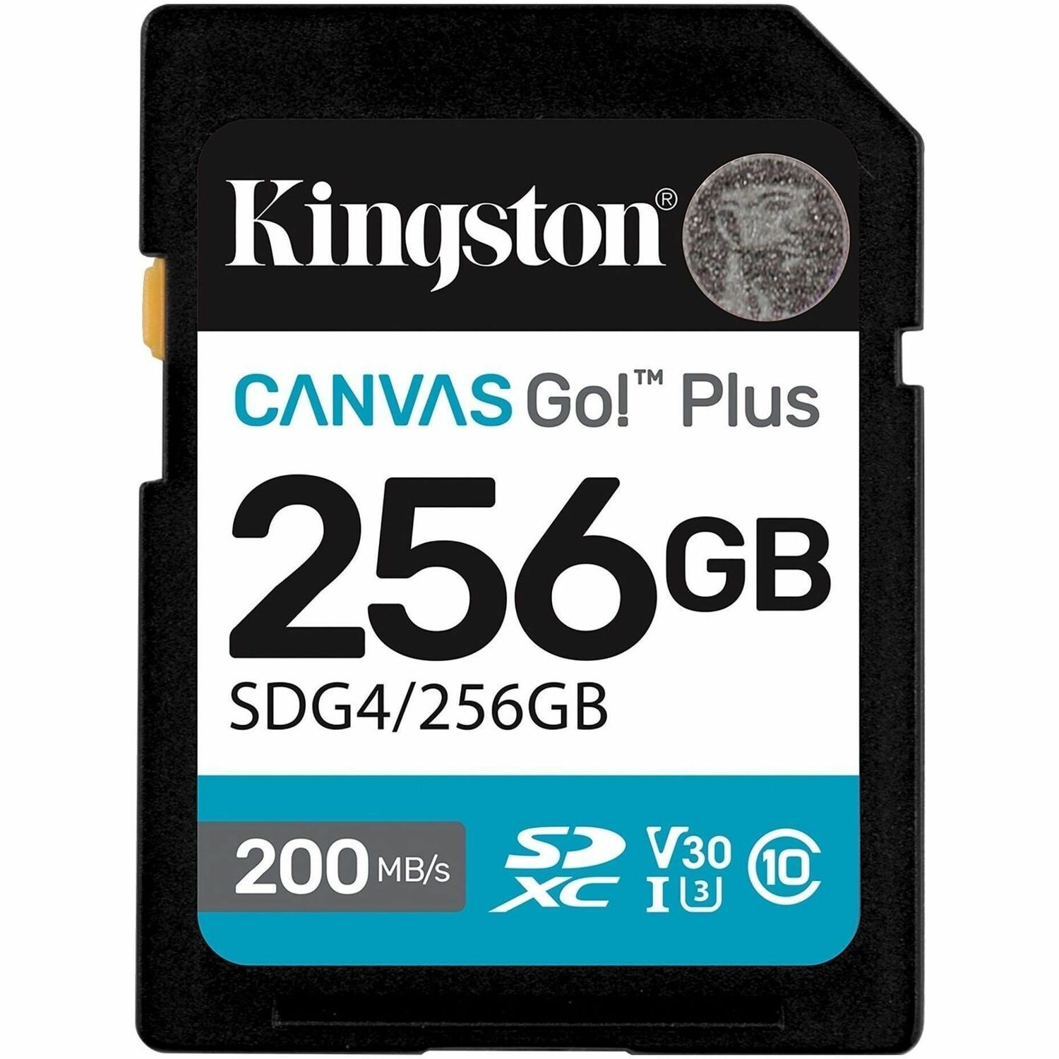 Kingston Canvas Go! Plus 256 GB Class 10/UHS-I (U3) V30 SDXC