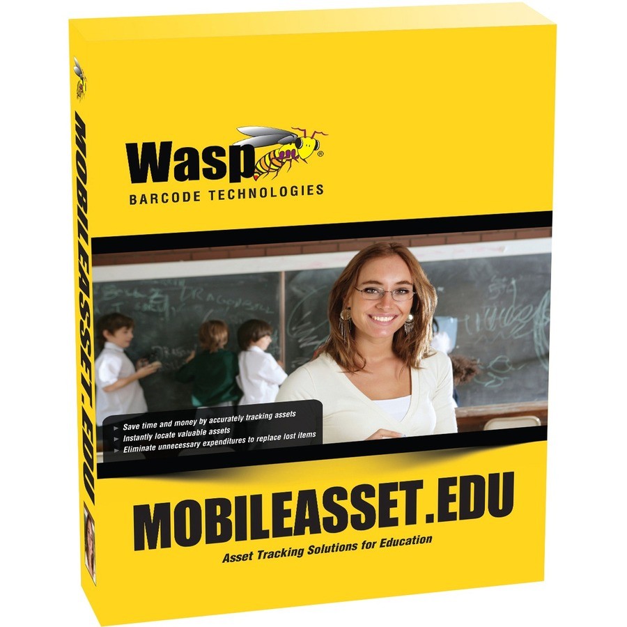 Wasp MobileAsset.EDU Enterprise Edition - Unlimited User - Academic - Box Packing