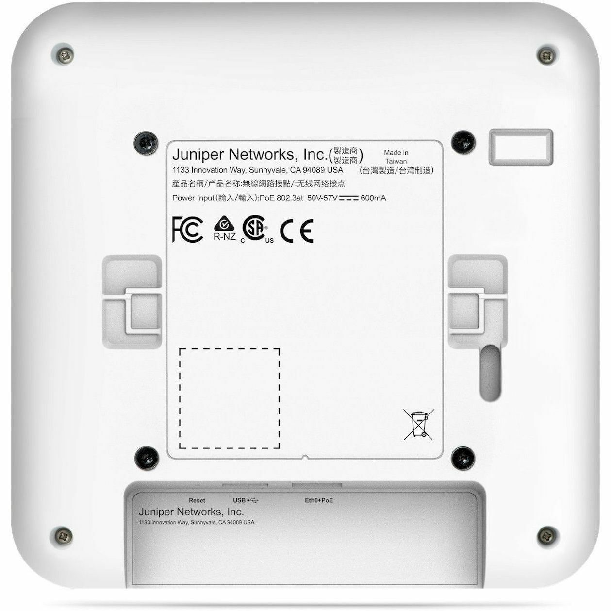 Mist AP34 Tri Band Wi-Fi 6E IEEE 802.11 a/b/g/n/ac/ax 4.08 Gbit/s Wireless Access Point - Indoor
