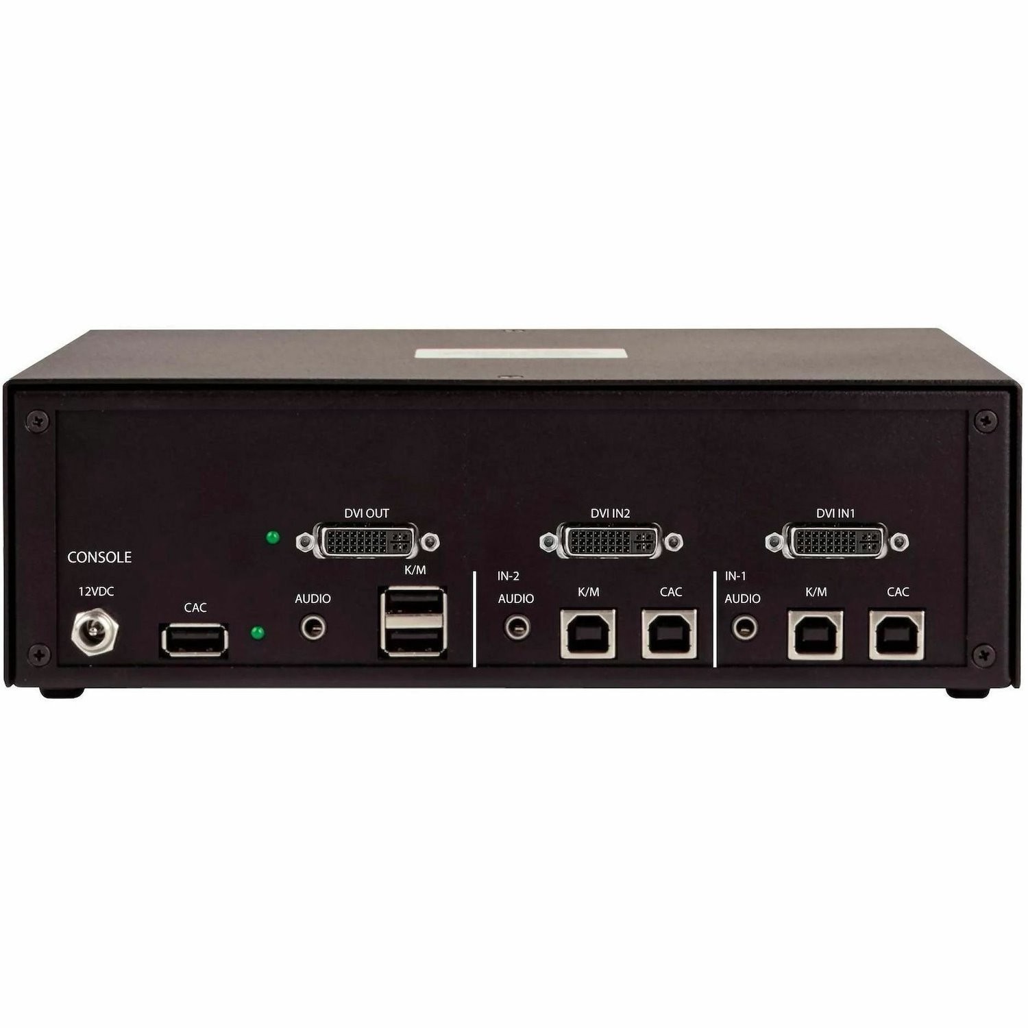 StarTech Secure 2-Port KVM Switch, DVI, NIAP 4.0, Metal Housing, CAC, Made in the USA