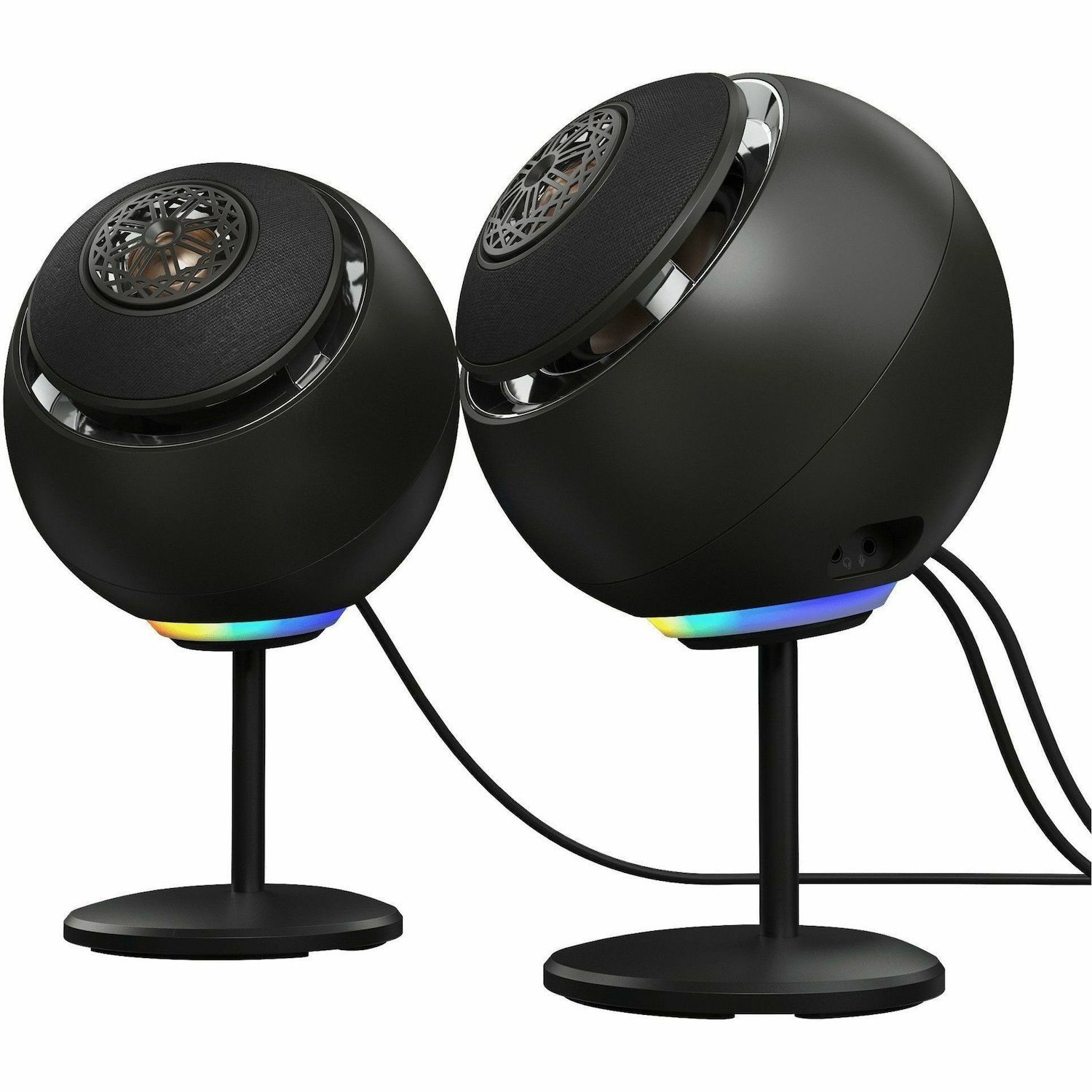 Creative Pebble Nova 2.0 Bluetooth Speaker System - 50 W RMS - Black