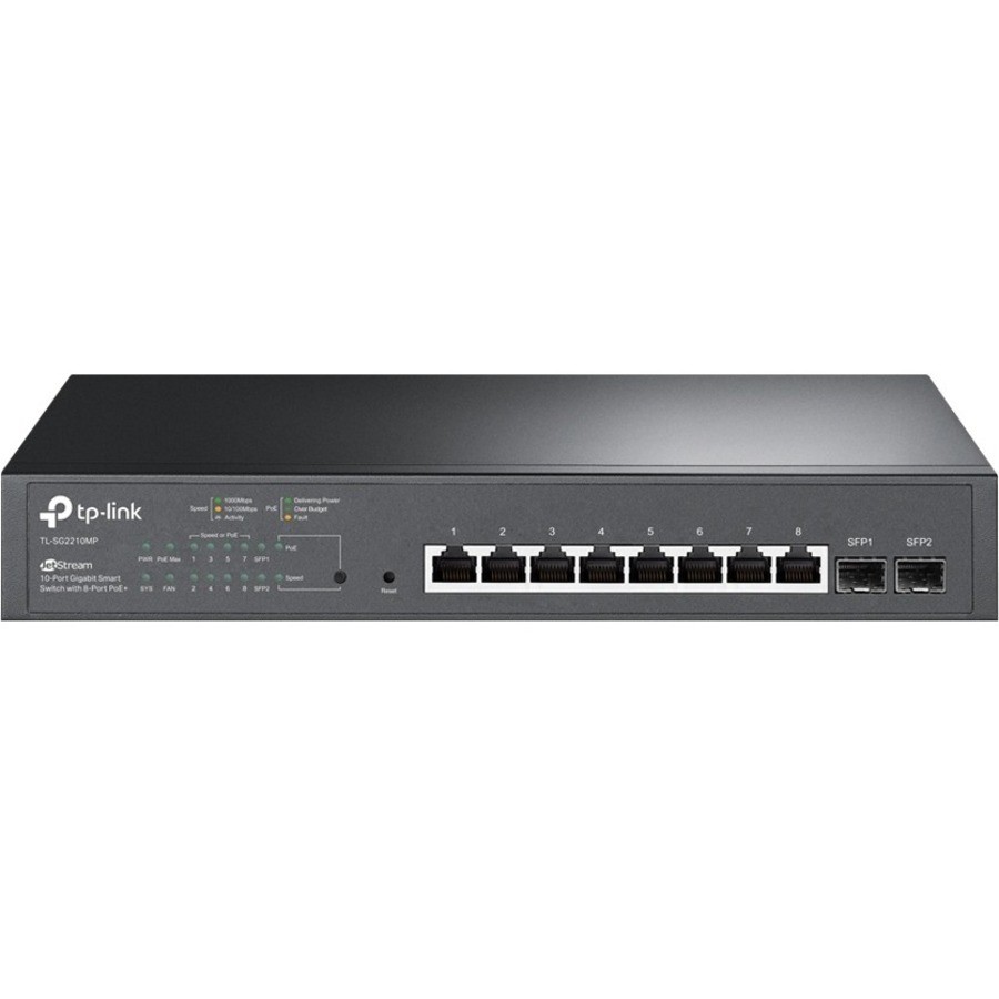 TP-Link JetStream TL-SG2210MP 10 Ports Manageable Ethernet Switch