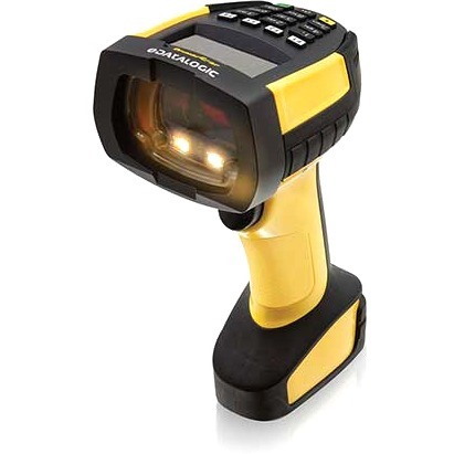 Datalogic PowerScan PM9600 Industrial, Warehouse, Logistics, Inventory Handheld Barcode Scanner - Wireless Connectivity - Black, Yellow