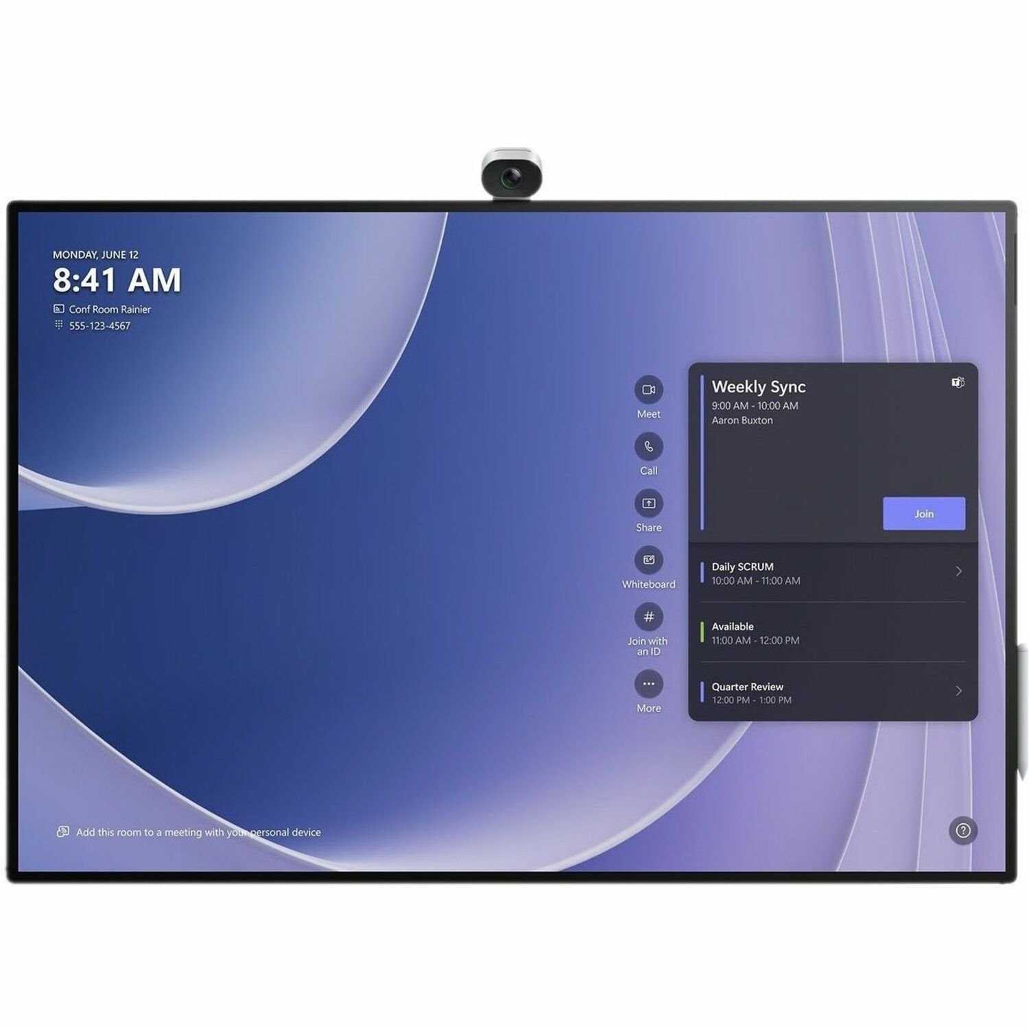 Microsoft Surface Hub 3 VXV-00011 4K UHD LCD Collaboration Display