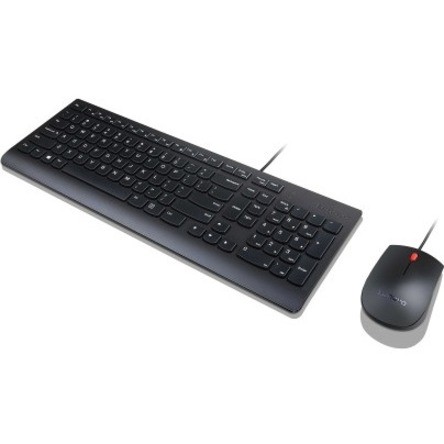 Lenovo Essential Wired Keyboard and Mouse Combo - French