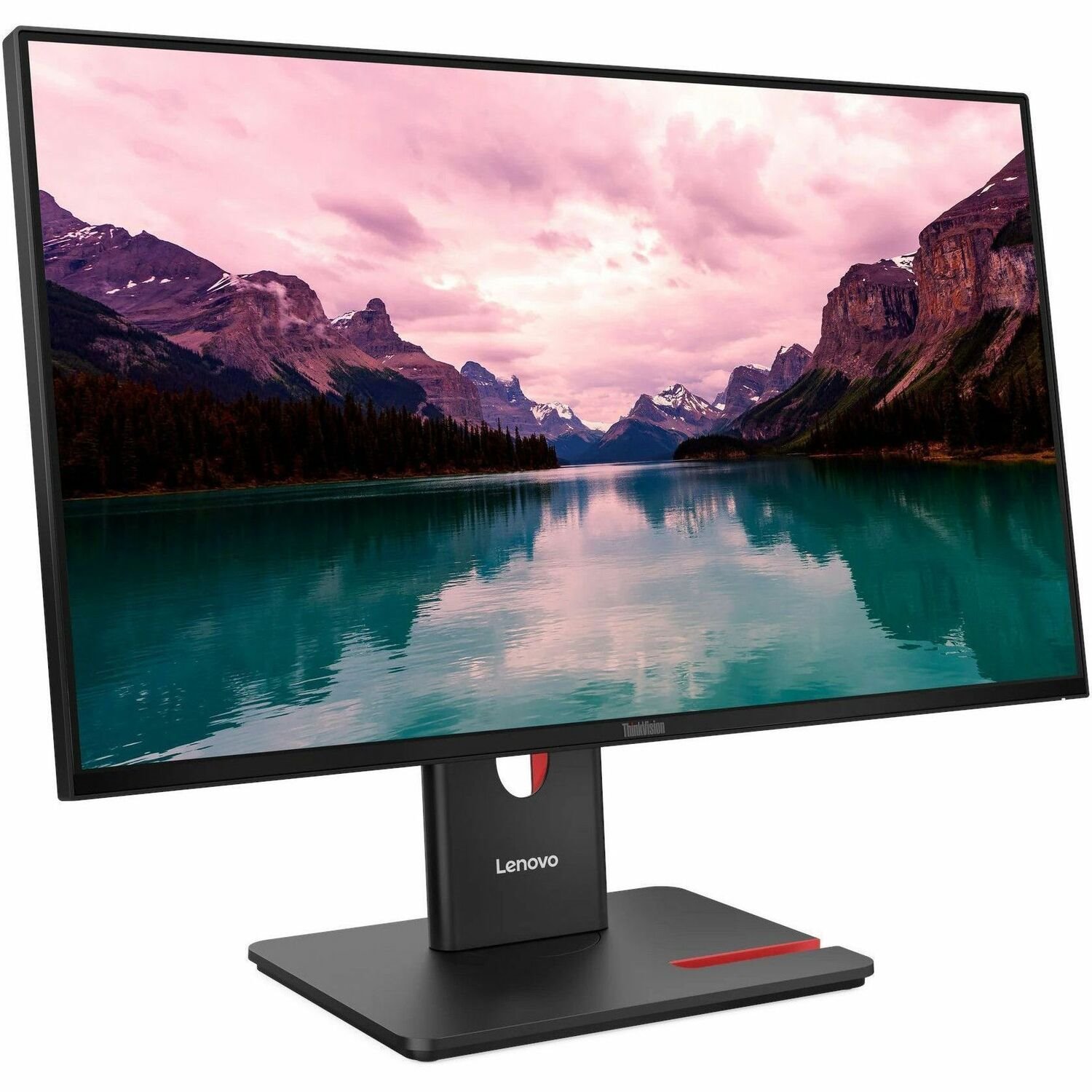 Lenovo ThinkVision T24-40 24" Class Full HD LED Monitor - 16:9 - Raven Black