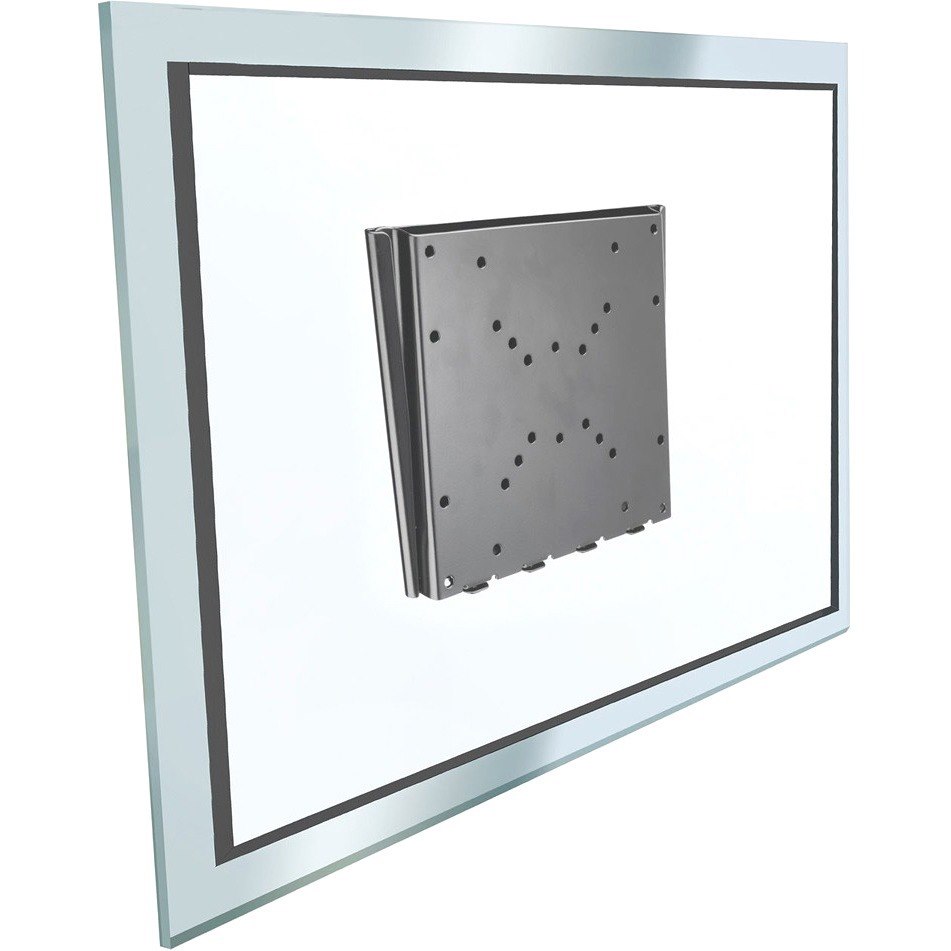 Atdec TH ultra slim fixed angle wall mount - Loads up to 110lb - VESA up to 200x200