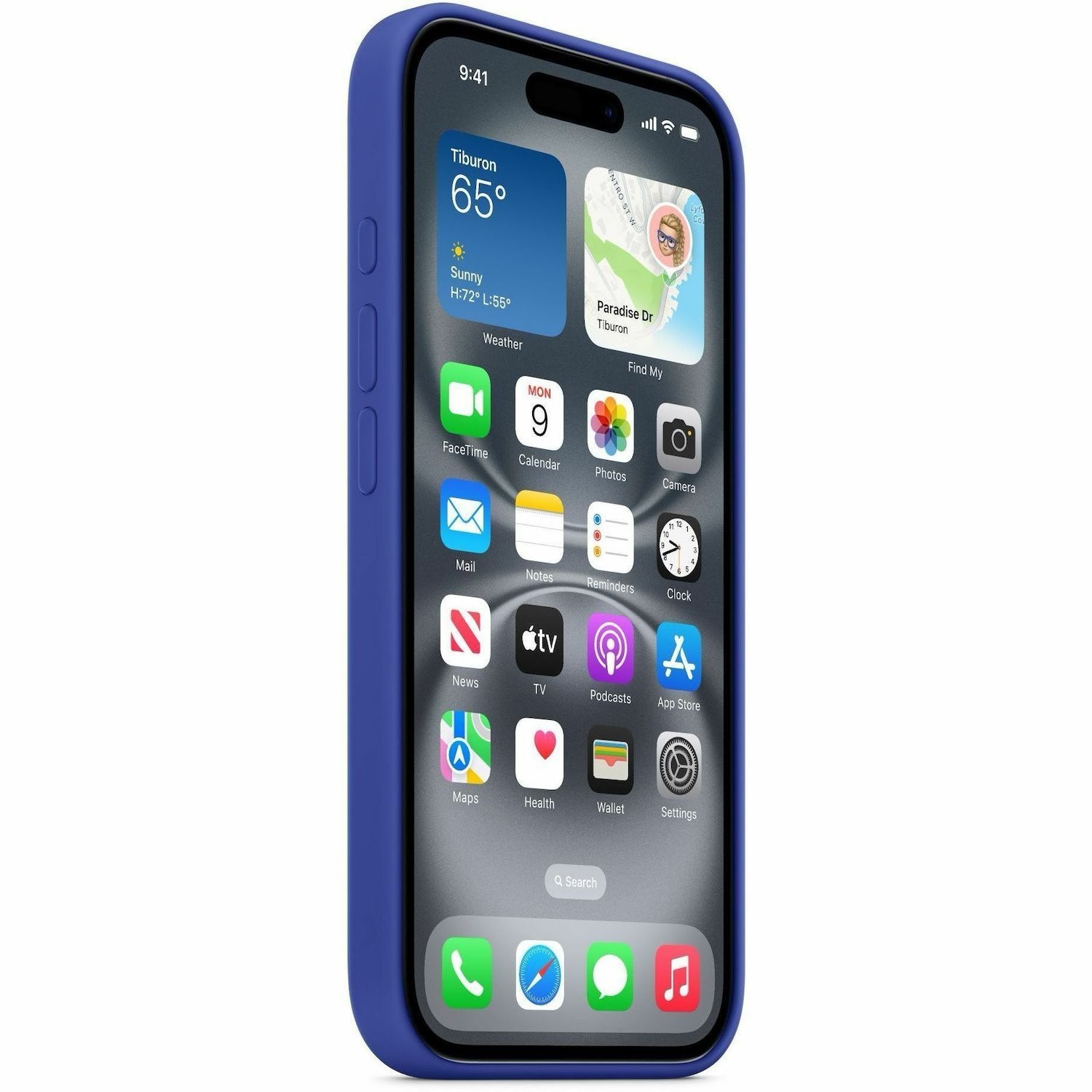 Apple iPhone 16 Silicone Case with MagSafe - Ultramarine