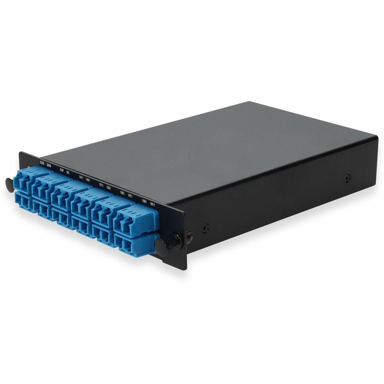 AddOn 8 Channel 1W LGX CWDM MUX and DEMUX (Duplex), 1471nm-1611nm, with Express Port, Monitor Port, and Duplex UPC/LC Connectors