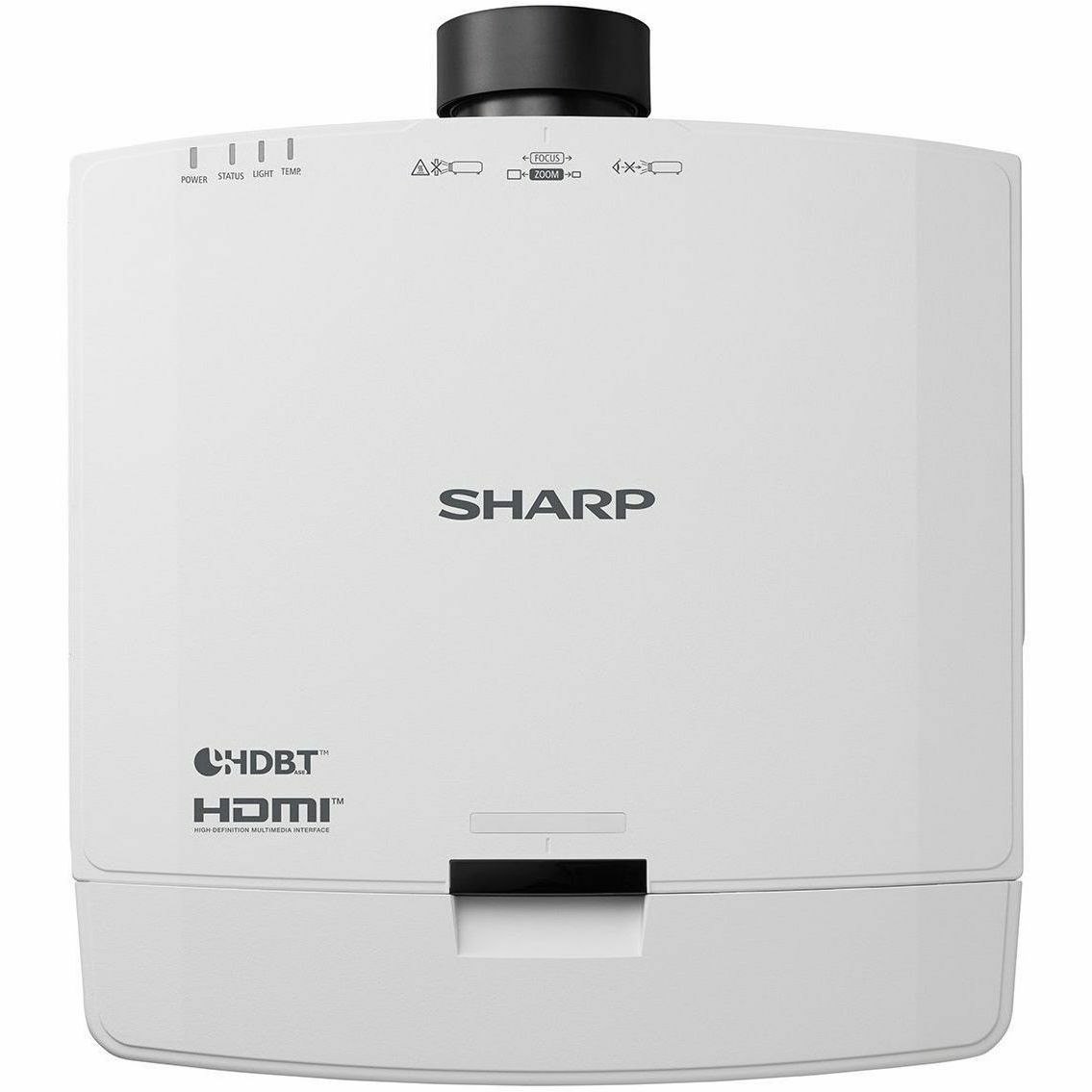 Sharp NEC Display Professional V801U 3D Standard Throw 3LCD Projector - 16:10 - Ceiling Mountable - White