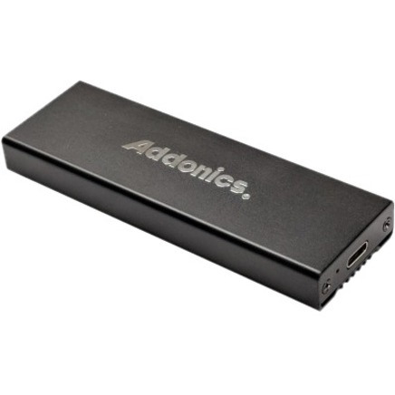 Addonics M2NVMU31 Drive Enclosure - USB 3.1 Type C Host Interface External - Black