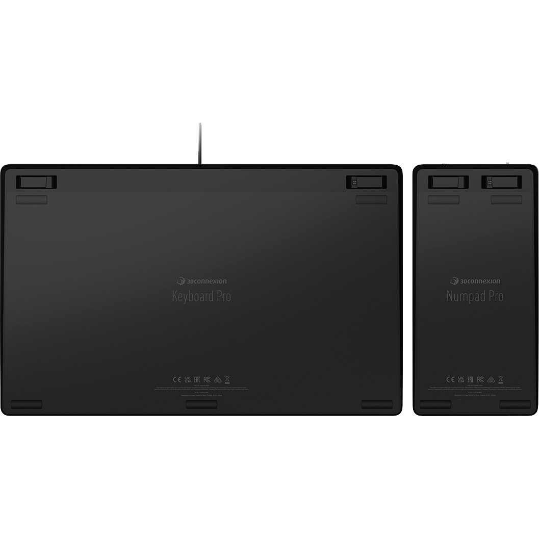 3Dconnexion Keyboard Pro with Numpad - Designed for CAD professionals, creatives and makers