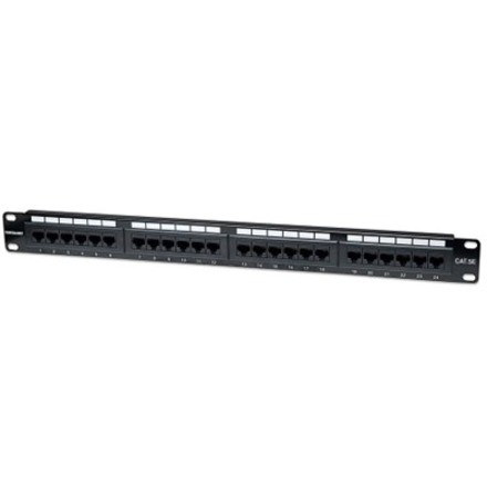 Intellinet Intellinet 24-Port 1U Cat5e Patch Panel