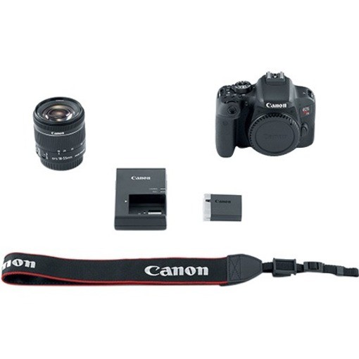Canon EOS Rebel T7i 24.2 Megapixel Digital SLR Camera with Lens - 0.71" - 2.17"