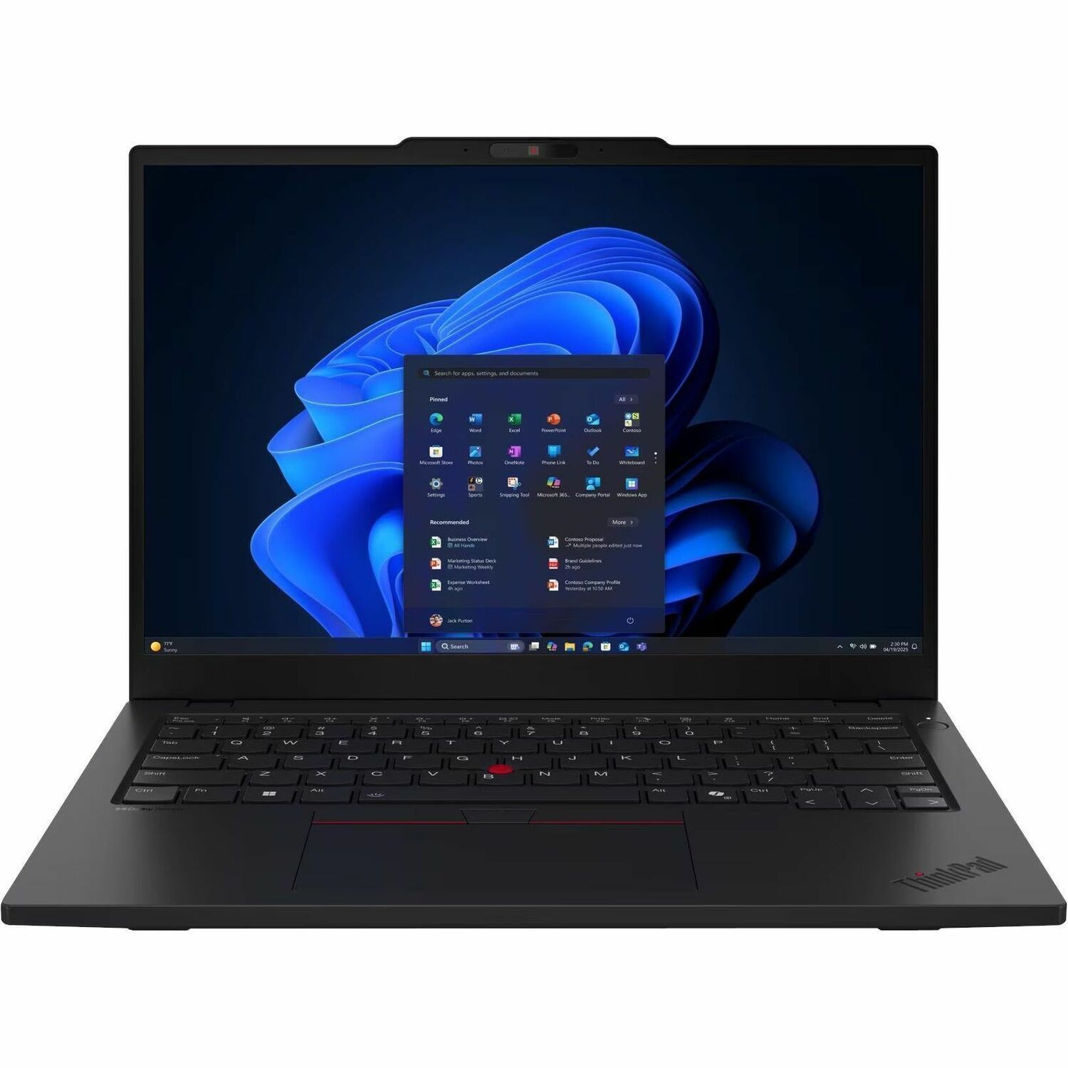 Lenovo ThinkPad L13 Gen 6 21R5001JAU 13.3" Notebook - WUXGA - 60 Hz - Intel Core Ultra 7 255U - 16 GB - 512 GB SSD - English (US) Keyboard - Black