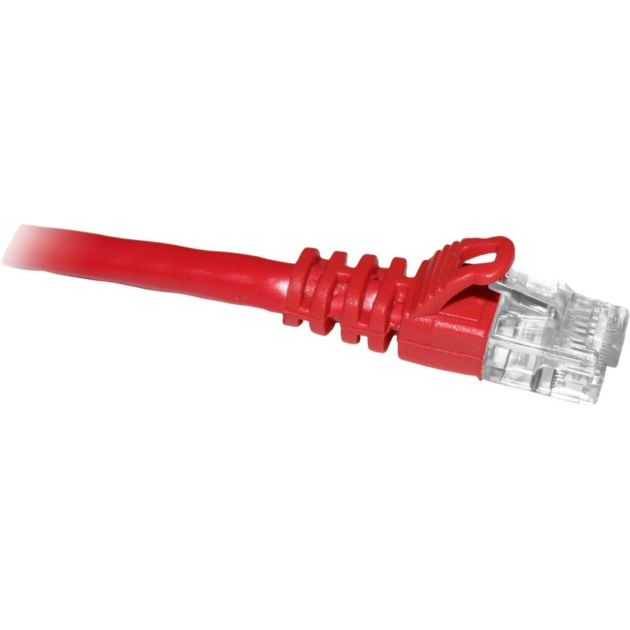 ClearLinks 03FT Cat. 6 550MHZ Red Molded Snagless Patch Cable