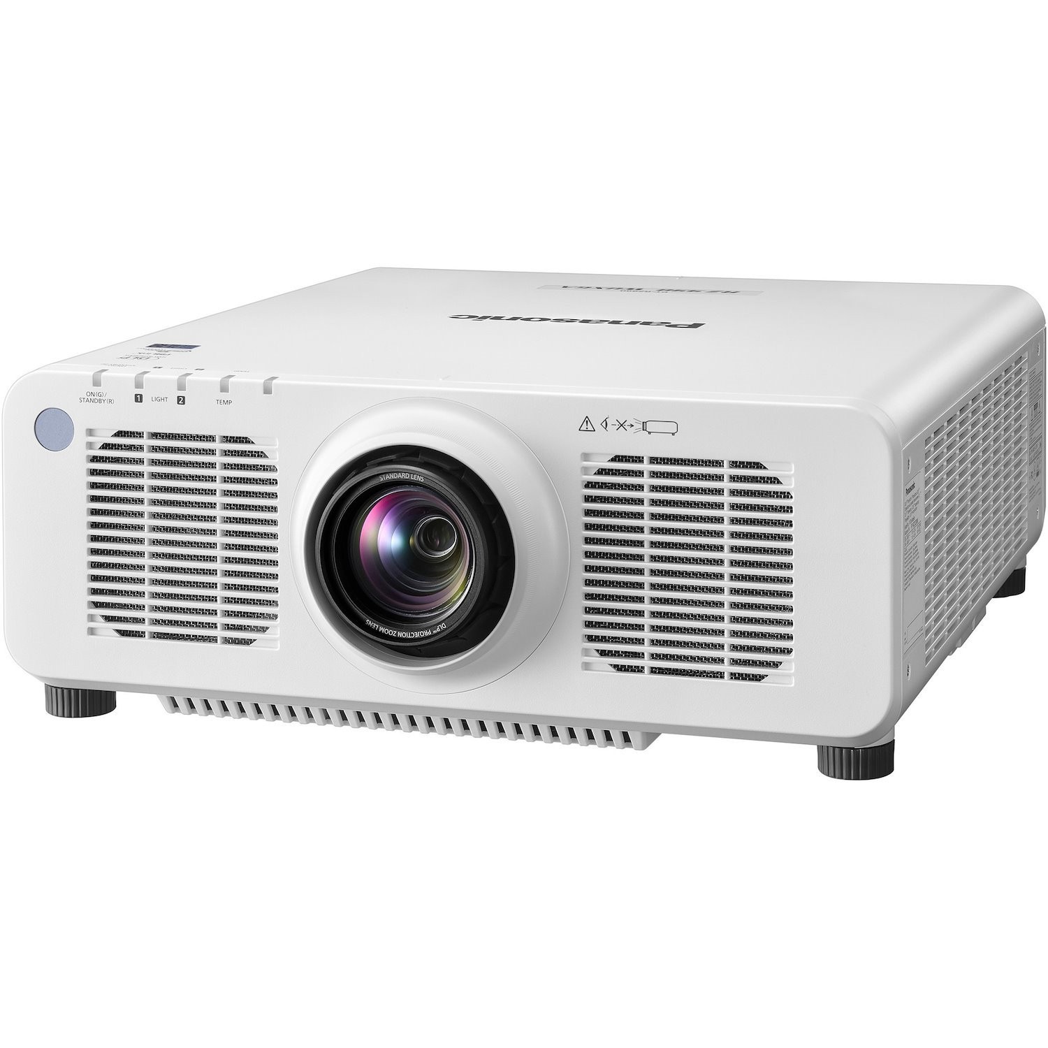 Panasonic SOLID SHINE PT-RZ690L DLP Projector - 16:10 - Ceiling Mountable, Floor Mountable - White