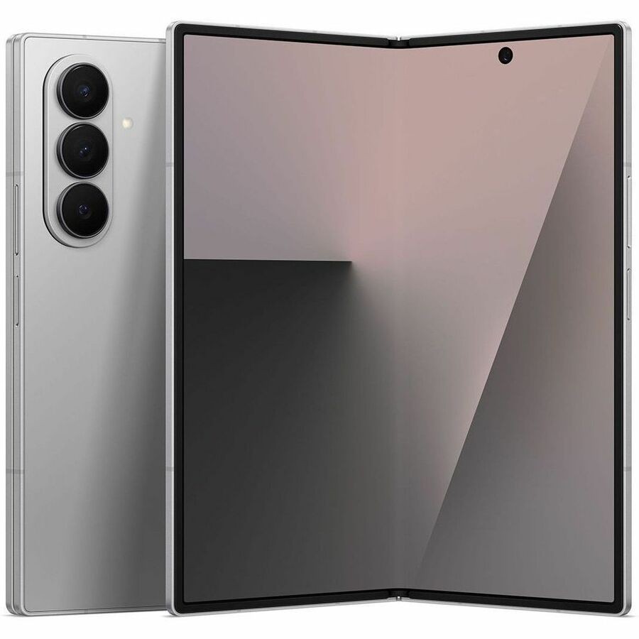 Samsung Galaxy Z Fold7 SM-F966U 512 GB Smartphone - 8" Flexible Folding Screen Dynamic AMOLED 2X QXGA+ 2184 x 1968 - Octa-core (OryonDual-core (2 Core) 4.47 GHz + Oryon Hexa-core (6 Core) 3.53 GHz - 12 GB RAM - Android 16 - 5G - Silver Shadow