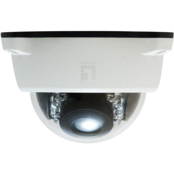 LevelOne 2 Megapixel HD Network Camera - Color, Monochrome - Dome