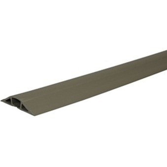 Wiremold Nonmetallic Pancake Overfloor Raceway - 50ft Cord Cover - Black - TAA Compliant