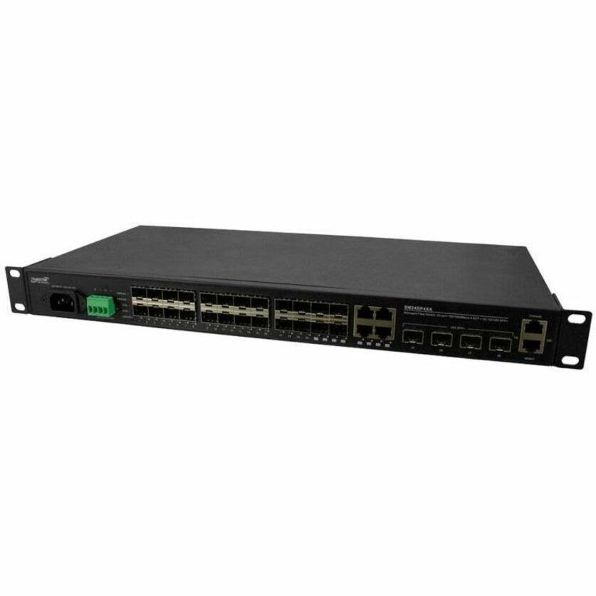 Lantronix SM24DP4XA Ethernet Switch
