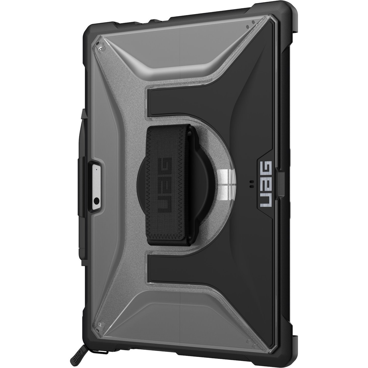 Urban Armor Gear Plasma Rugged Carrying Case Microsoft Surface Pro 10, Surface Pro 11, Surface Pro 9 Tablet, Stylus - Ice
