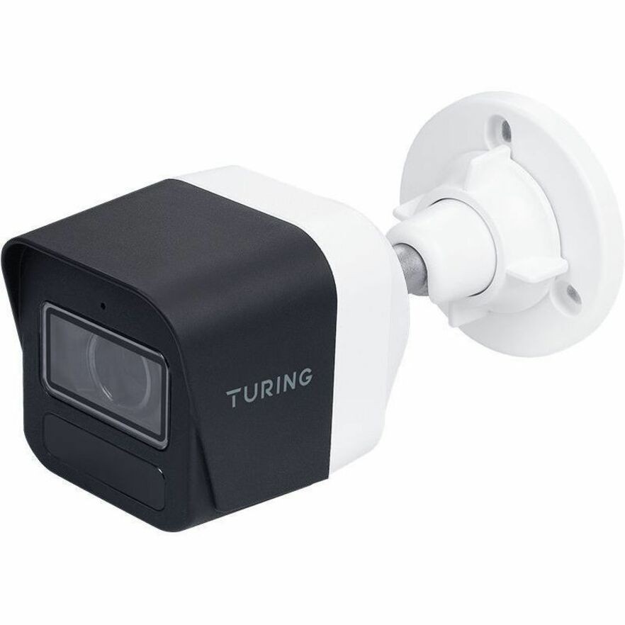 Turing Video EDGE+ EVC5ZB 5 Megapixel Outdoor Network Camera - Color - Bullet - White - TAA Compliant